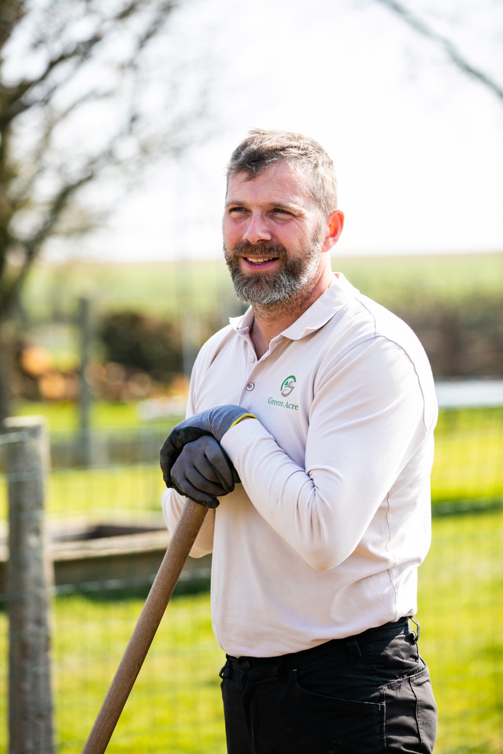 Wouter Fransis schoolde zich om tot hovenier en startte zijn eigen bedrijf Green Acre